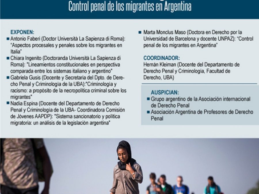 Seminario ítalo-argentino - Control penal de los migrantes en Argentina